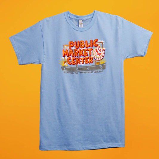 Tourist Adult Tee | Blue