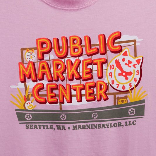 Tourist Adult Tee | Pink