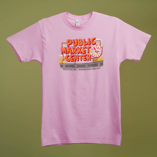 Tourist Adult Tee | Pink