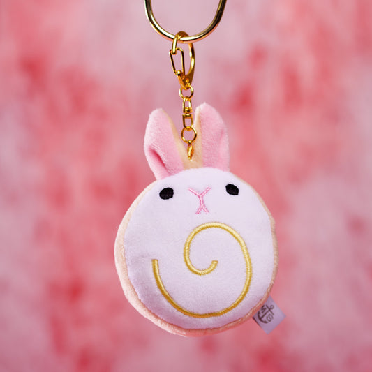 Honey Bun Plush Keychain
