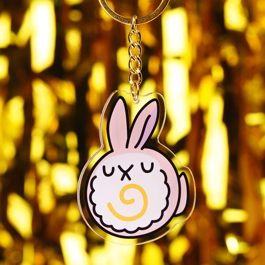 Honey Bun Keychain