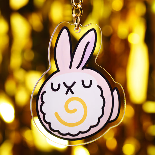 Honey Bun Keychain