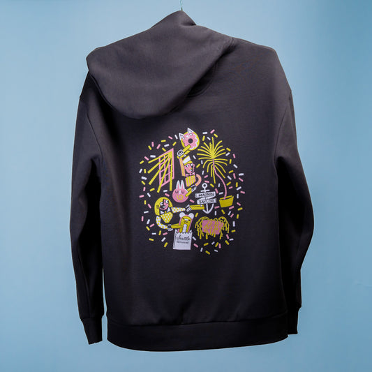 In The Shop Adult Hoodie