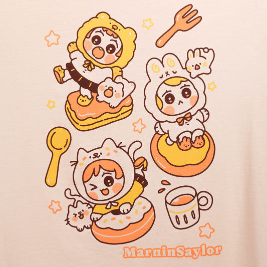 Kitty Bunny Bear Adult Tee