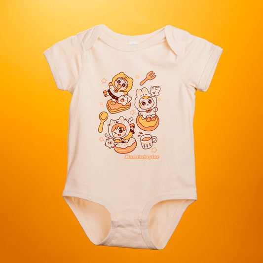 Kitty Bunny Bear Baby Onesie