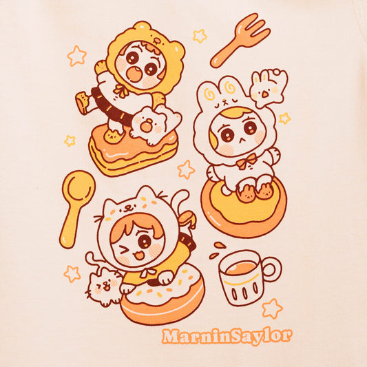 Kitty Bunny Bear Baby Onesie