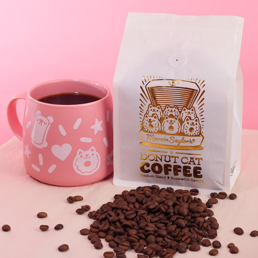 Donut Cat Coffee