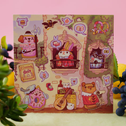 Life's A Stage Sticker Sheet