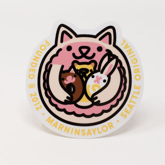 Pastry Pet Family Sticker