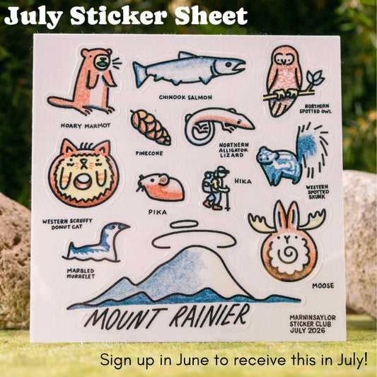 MarninSaylor Sticker Club