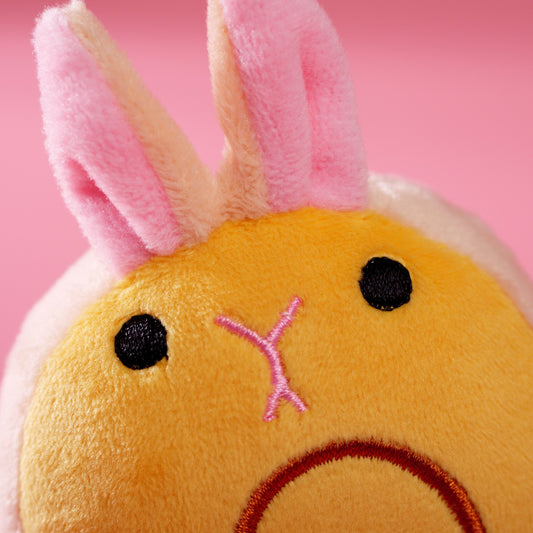 Cinnamon Bun Plush Keychain