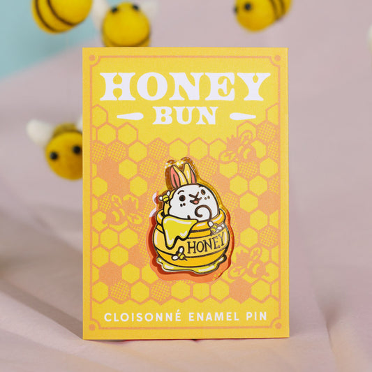 Honey Bun Enamel Pin