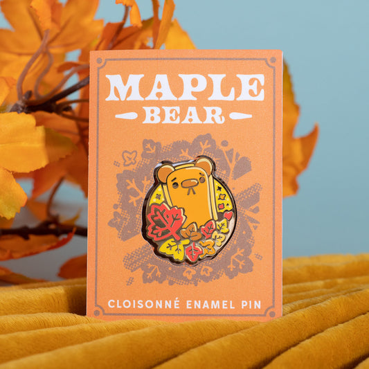 Maple Bear Enamel Pin