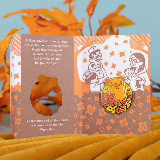 Maple Bear Enamel Pin